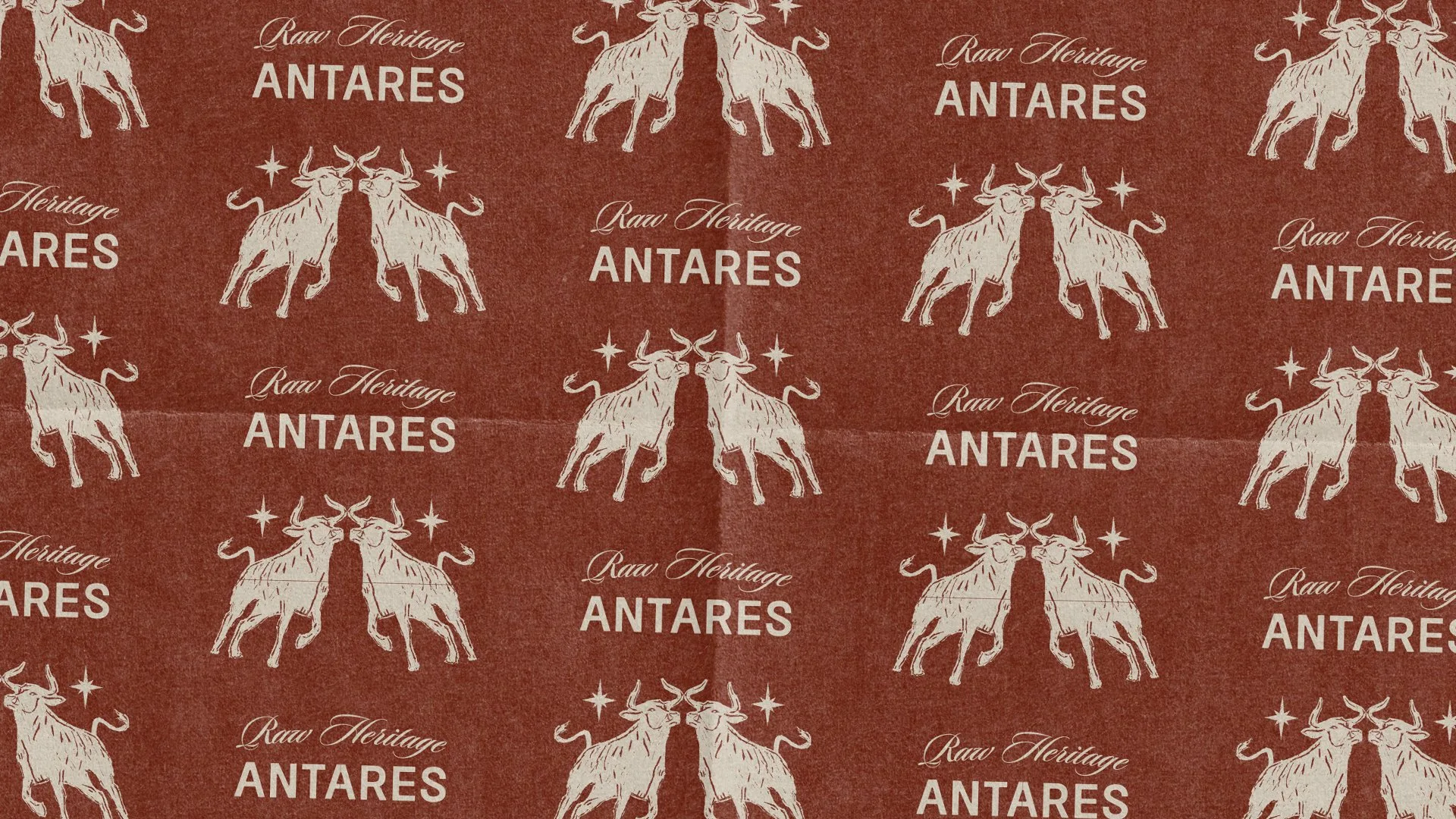 Papel de envolvimiento Antares — sistema visual completo